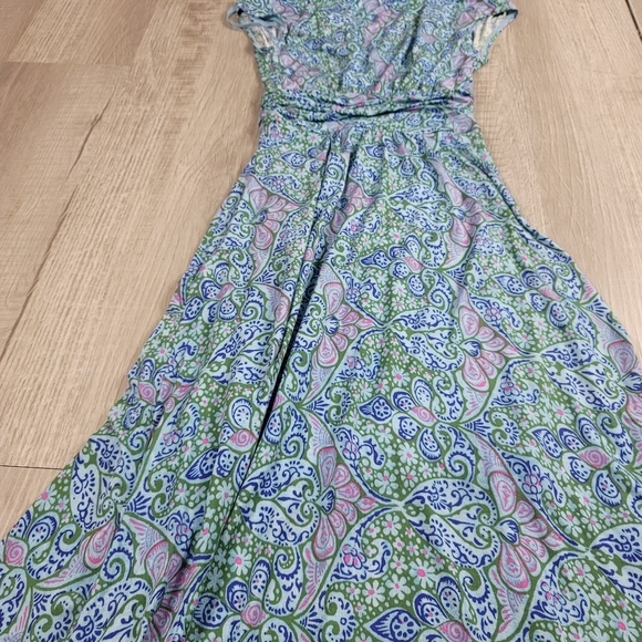 Maeve | Anthropologie Bristol Paisley Blue Maxi Dress - Picture 8 of 13